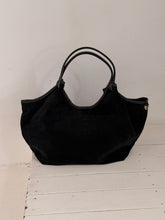 Suede large bag