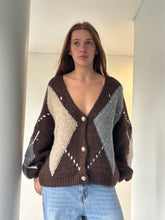 mamapapa - Brie argyle cardigan