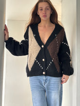 mamapapa - Brie argyle cardigan