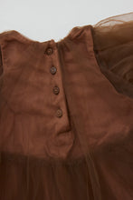 Tutu brown dress