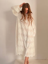 mamapapa - Paris white cotton broderie dress