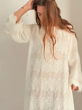 mamapapa - Paris white cotton broderie dress