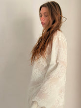 mamapapa - Paris white cotton broderie dress