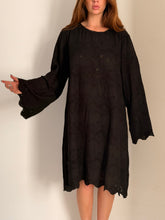 mamapapa - Paris black cotton broderie dress