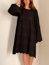 mamapapa - Paris black cotton broderie dress