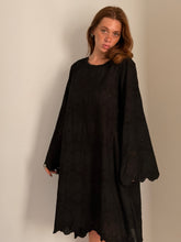 mamapapa - Paris black cotton broderie dress