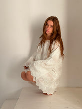 mamapapa - Paris white cotton broderie dress
