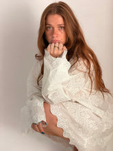 mamapapa - Paris white cotton broderie dress