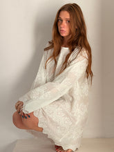 mamapapa - Paris white cotton broderie dress