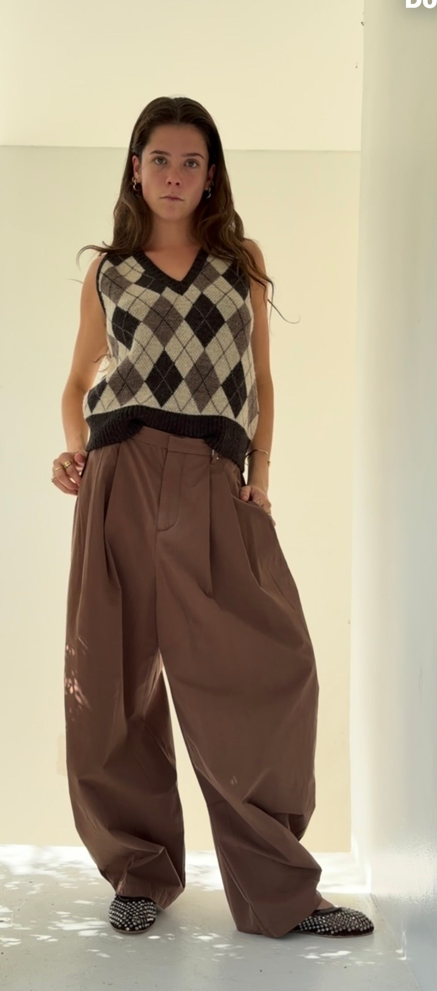 Mamapapa - chia brown pants