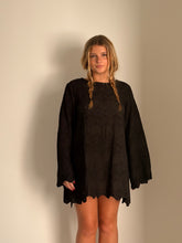mamapapa - Paris black cotton broderie dress