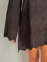 mamapapa - Paris black cotton broderie dress