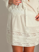 mamapapa - luna cotton fine lace skirt