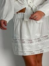 mamapapa - luna cotton fine lace skirt