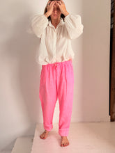Pepe fluo pink linen pants