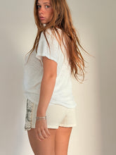 Musy muse  - Off white Beaded short skirt