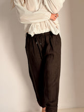 Pepe chocolate linen pants