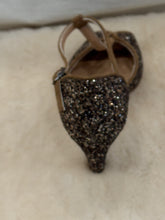 Anniel - high heels camel suede and sparkle