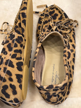 anniel - suede leopard mocassin