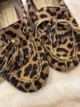 anniel - suede leopard mocassin