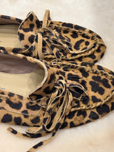 anniel - suede leopard mocassin