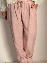 Pepe pink linen pants