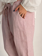 Pepe pink linen pants