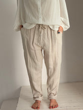 Pepe beige linen pants