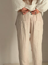 Pepe beige linen pants