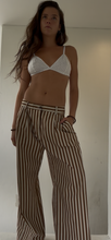 Diega - Ponio camel stripes pants