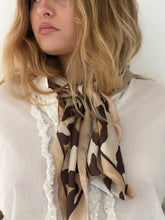scarf  leopard