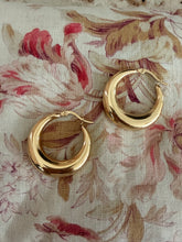 hoop thick earrings