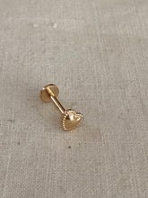 single Heart earring