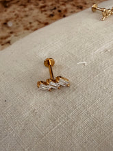 single three bar earring