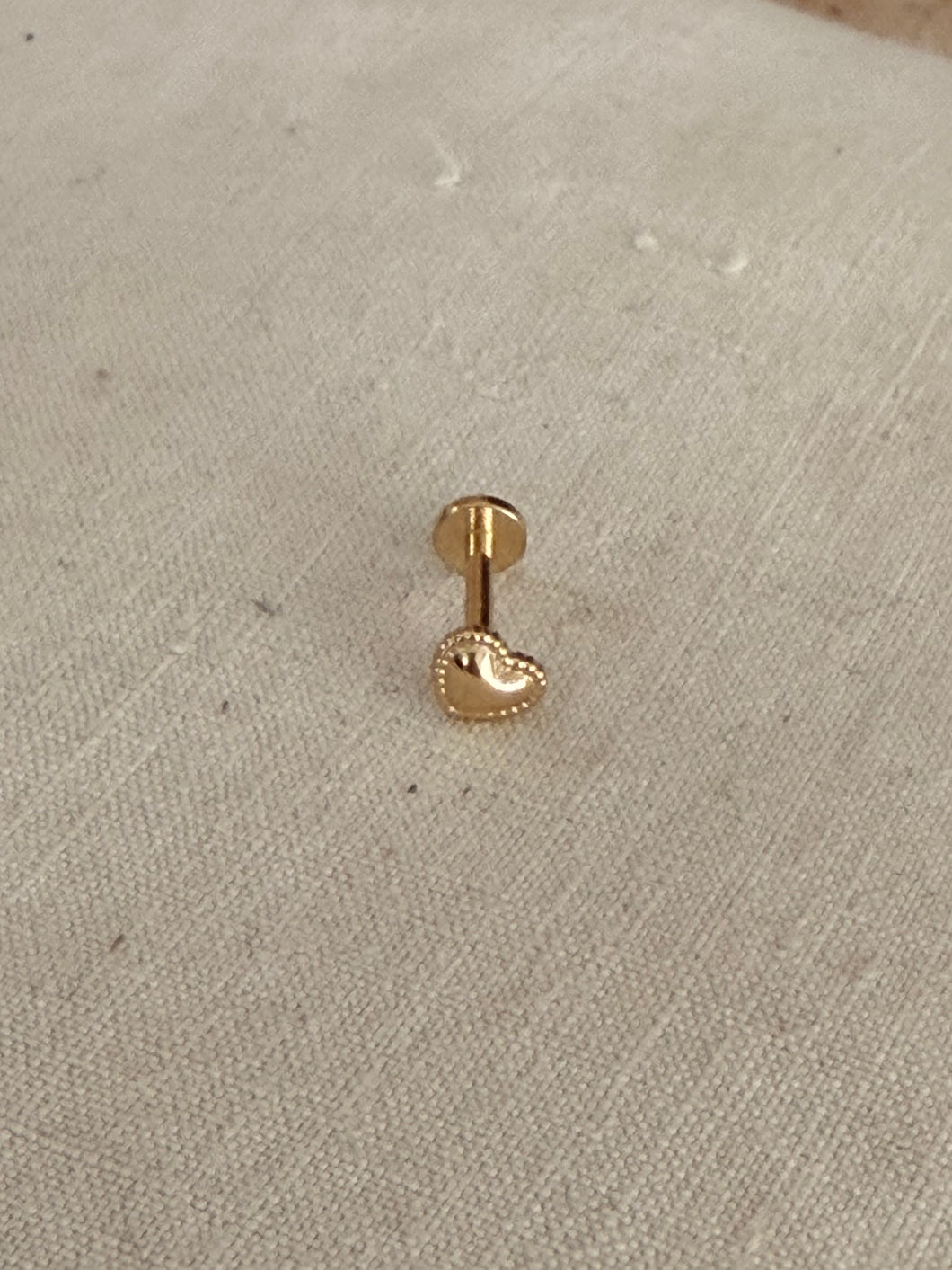 single Heart earring