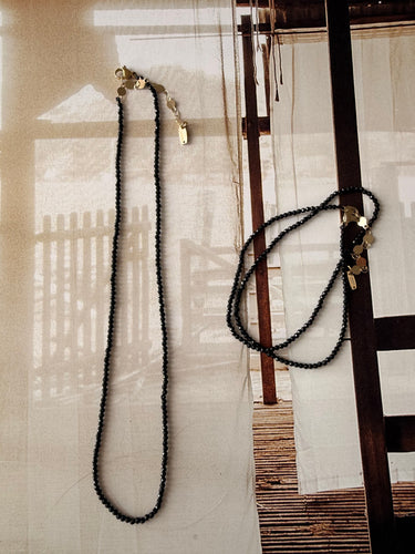 necklace black beads
