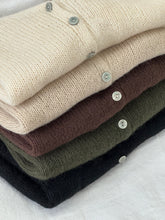 mamapapa - Gaspard shell button soft cardigan