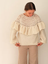 Frill sweater