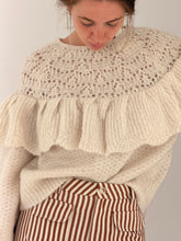 Frill sweater
