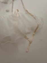 white tulle top
