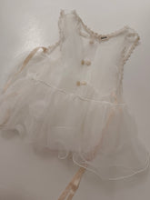 white tulle top