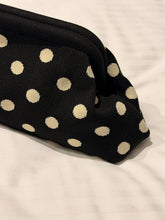 polka dots clutch