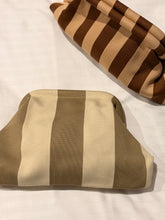 stripes clutch