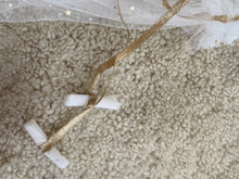 Cape white mesh sparkle