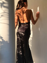 Dress singlet polka dots with lace