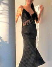 Dress singlet polka dots with lace
