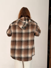 Checkers jacket with hood