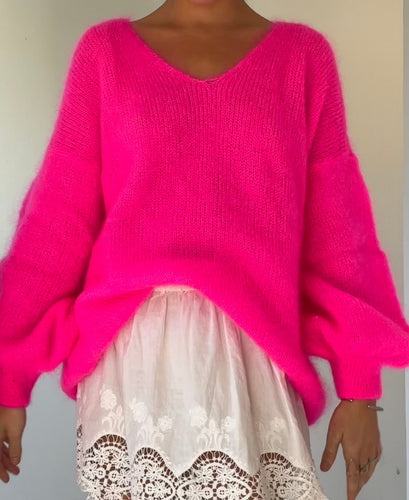 mamapapa Kinder fluo jumper