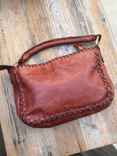 Mamapapa - cognac leather bag