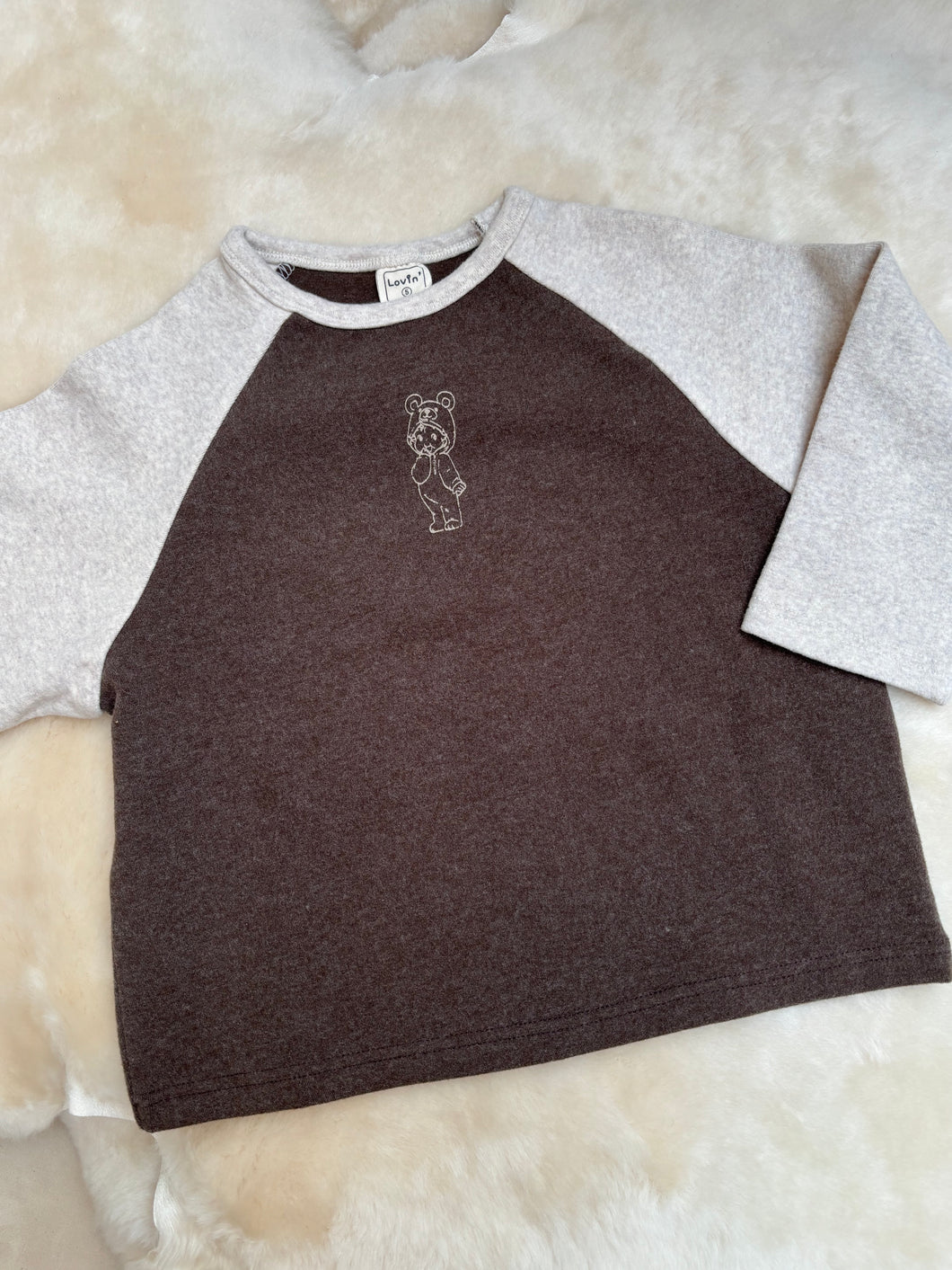 Soft t-shirt kid teddy